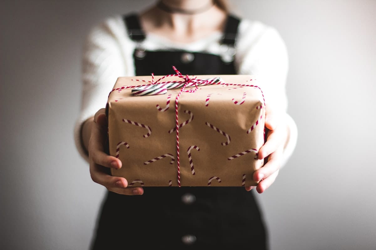 Wrapped signature gift box